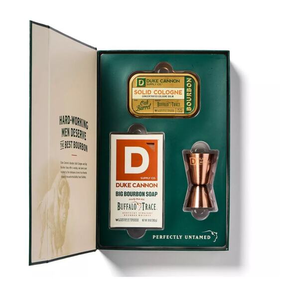 Duke Cannon Supply Co. Men's Buffalo Trace Bourbon Barrel Gift Set - 3pc - Picture 4 of 5